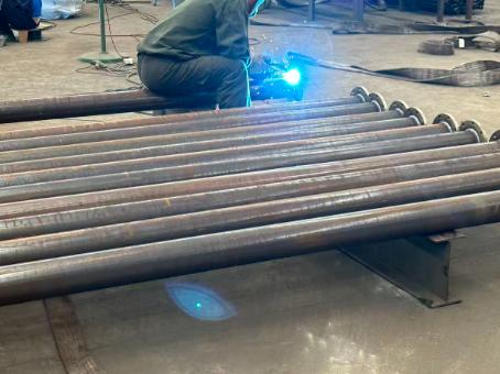 乌海20#无缝注浆管加工108*6钢花管棚管